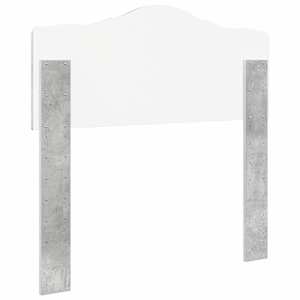Čelo postele Betonově šedá 75 cm Kompozitní dřevo - obrázek 6