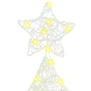 Vánoční stromeček s 160 LED diodami Teplá bílá 150 cm Akryl - obrázek 7