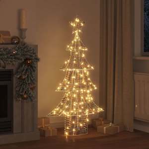 Vánoční stromeček s 160 LED diodami Teplá bílá 150 cm PET - obrázek 3