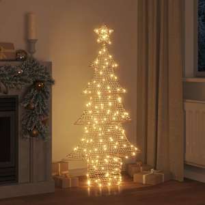 Vánoční stromeček s 160 LED diodami Teplá bílá 151 cm PET - obrázek 3