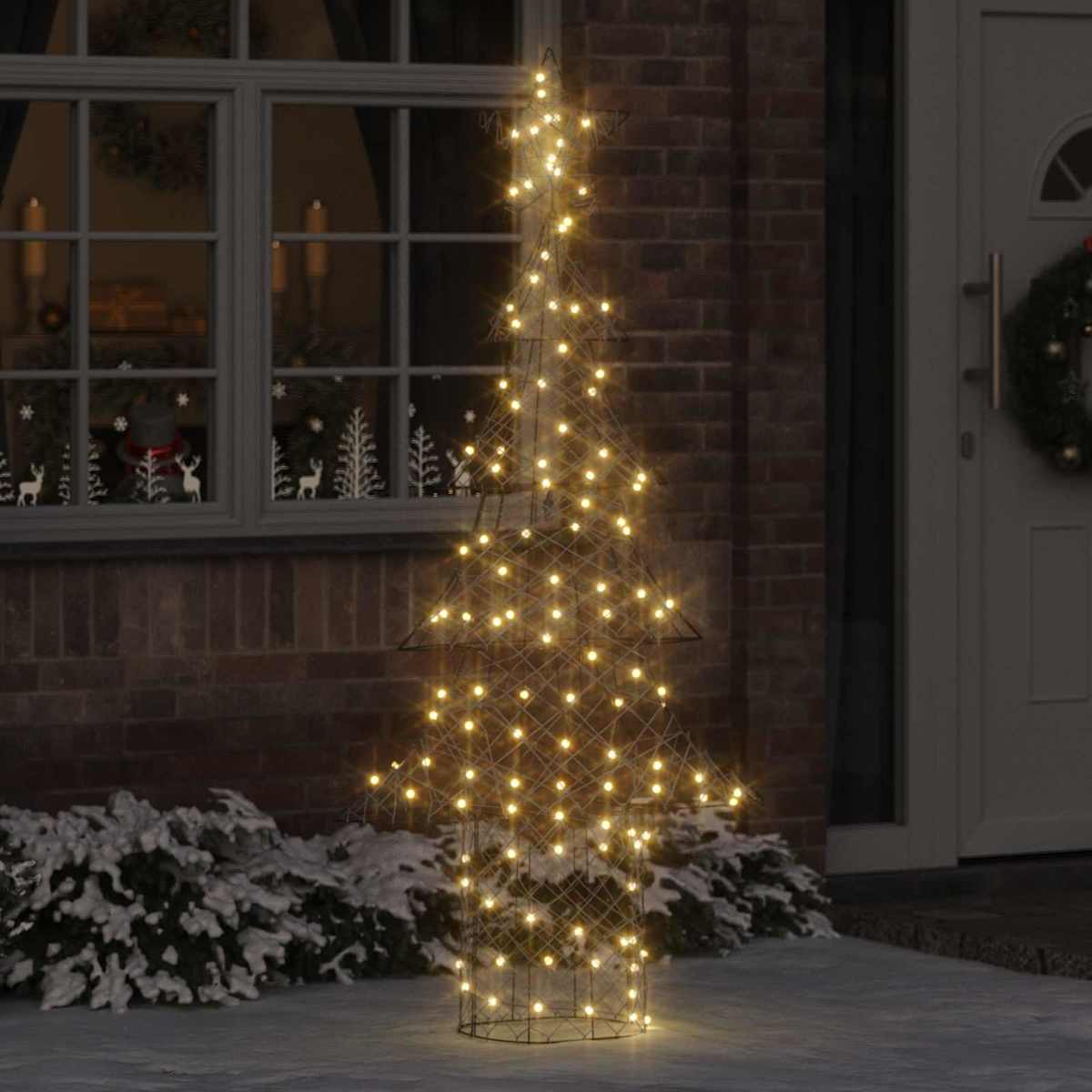 Juletræ 240 LED'er Varm hvid