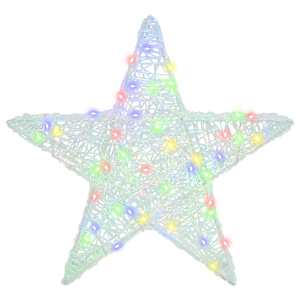 3D hvězda s 50 LED diodami Vícebarevný 55 x 53.5 x 10 cm Akryl - obrázek 5
