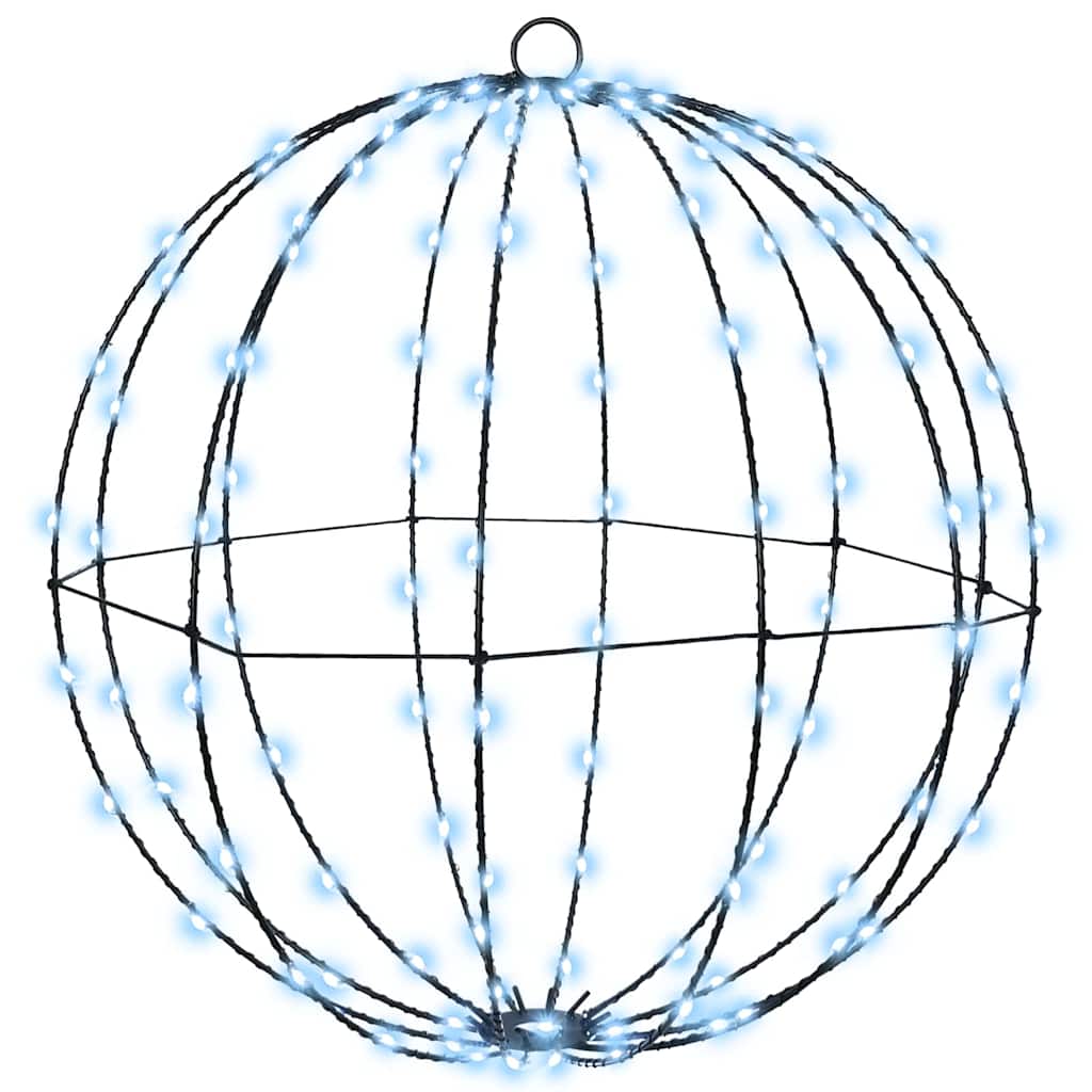 Boule avec 160 LED Blanc froid 50 cm Métal