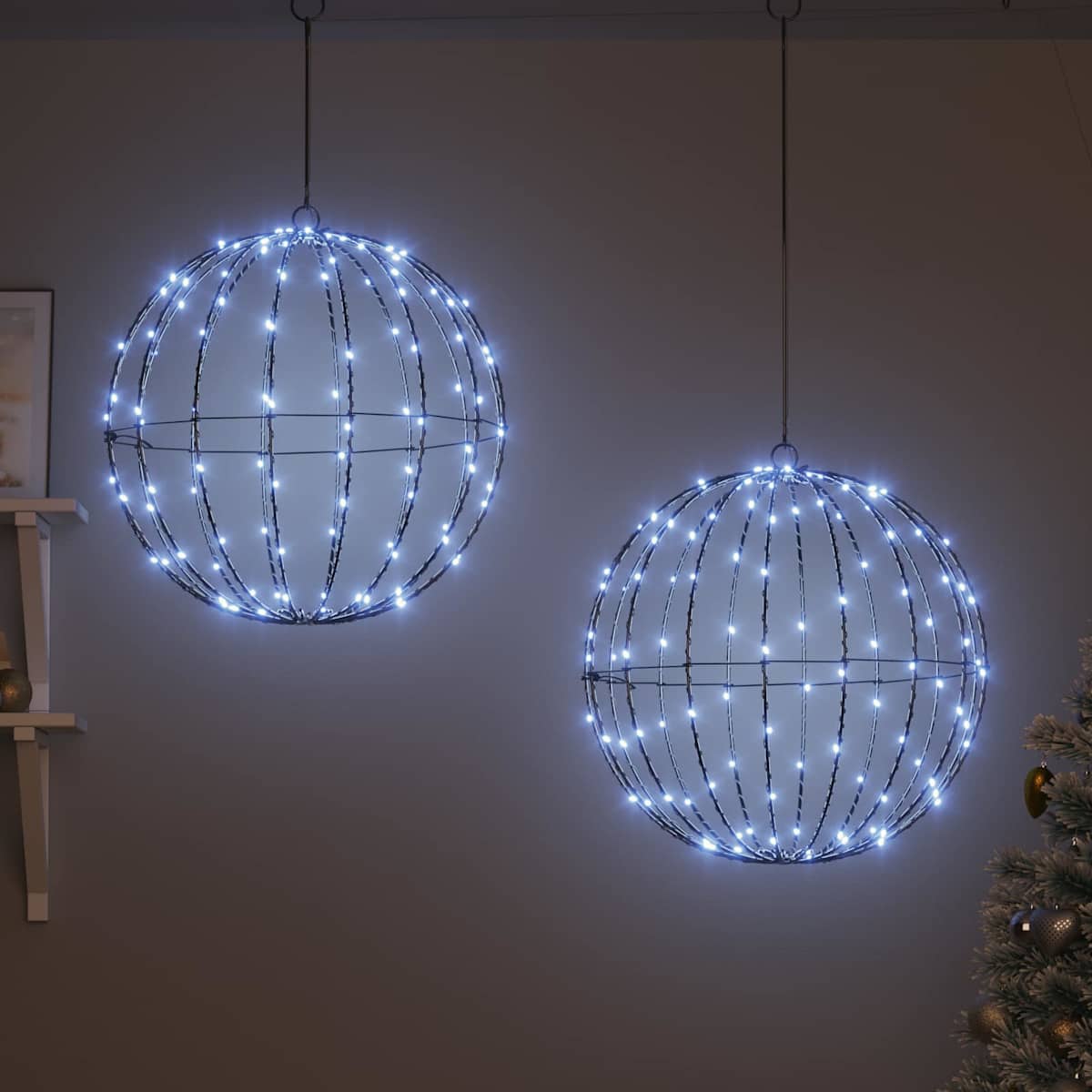 Bold 50 x 50 x 52 cm Metal 320 LED'er - Billede 3