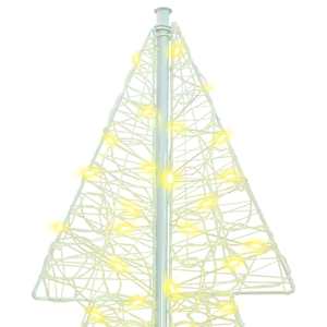 Vánoční stromeček s 240 LED diodami Teplá bílá 180 cm Akryl - obrázek 6