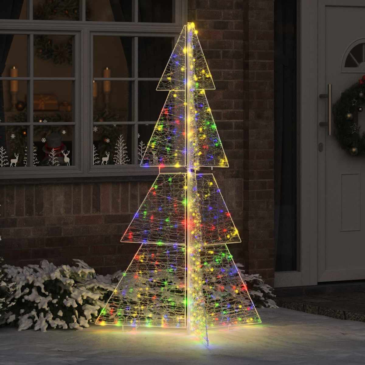 Juletræ 240 LED'er Akryl