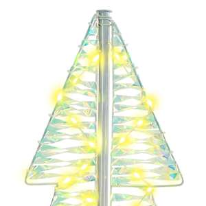 Vánoční stromeček s 100 LED diodami Teplá bílá 120 cm PET - obrázek 6