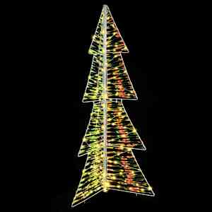 Vánoční stromeček s 160 LED diodami Teplá bílá 150 cm PET - obrázek 5