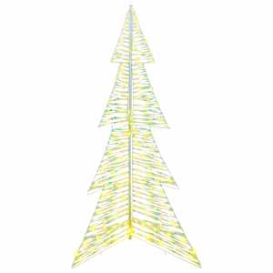 Vánoční stromeček s 240 LED diodami Teplá bílá 180 cm PET - obrázek 4