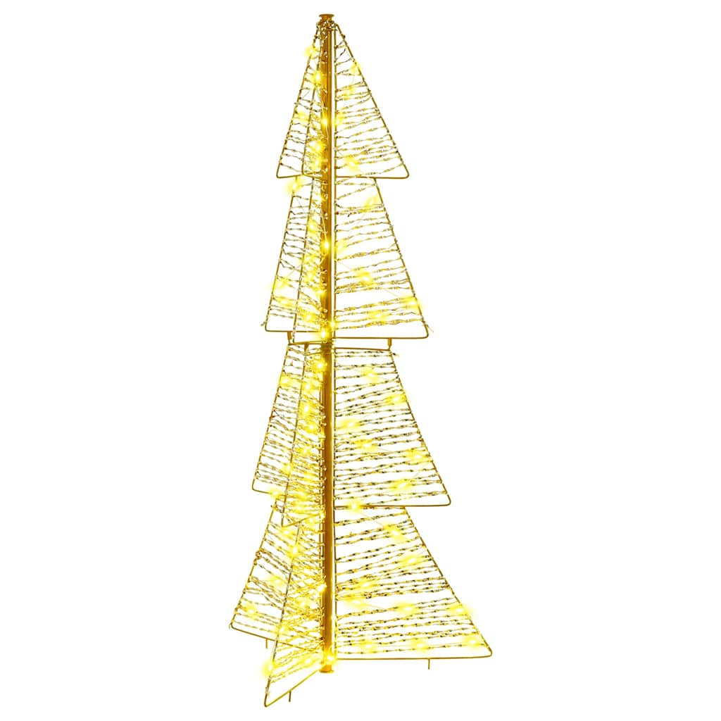Image of Albero di Natale con 100 LED Bianco caldo 120 cm PET 42019217