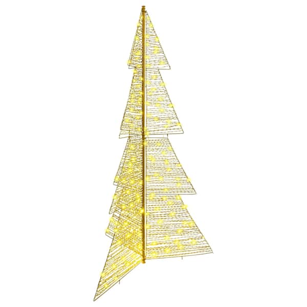 vidaXL J&otilde;ulupuu 240 LED-i Soe valge 180 cm PET