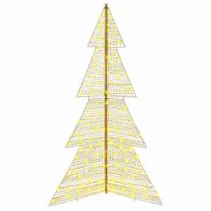 Vánoční stromeček s 240 LED diodami Teplá bílá 180 cm PET - obrázek 4