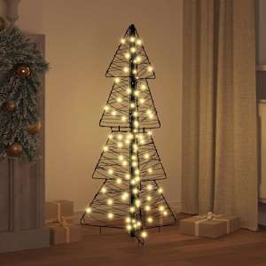 Vánoční stromeček s 100 LED diodami Teplá bílá 120 cm Ratan - obrázek 3