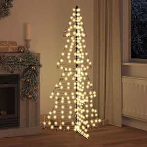 Vánoční stromeček s 240 LED diodami Teplá bílá 180 cm Ratan - obrázek 3