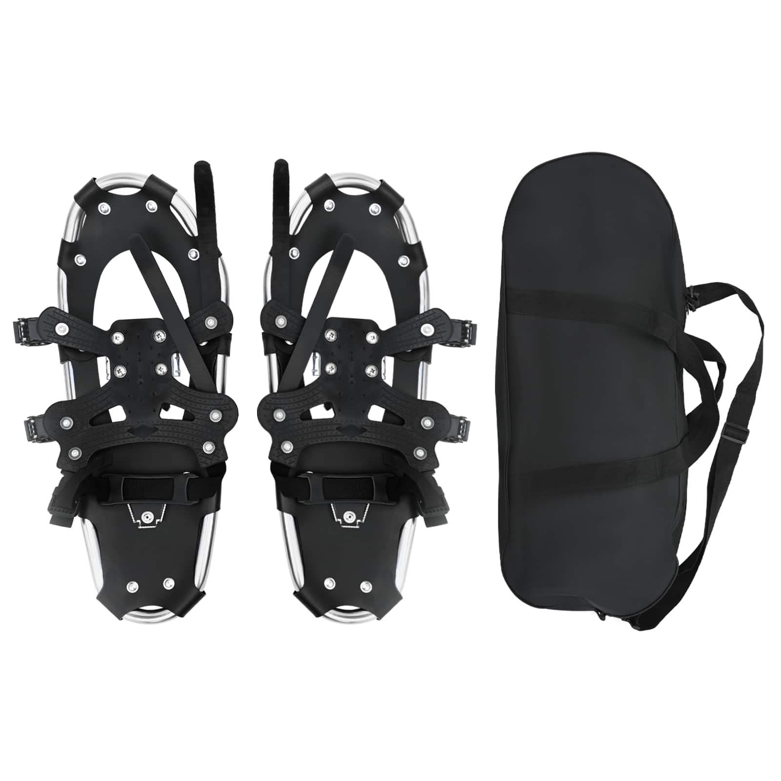 vidaXL 3 în 1 răchițe de zăpadă Argintiu și Negru 53,5 x 21 cm-image-42021417
