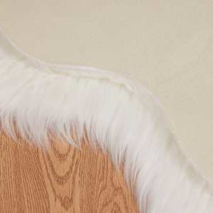 Umělý ovčí koberec Tafalla Bílá 50 x 80 cm Polyester - obrázek 6