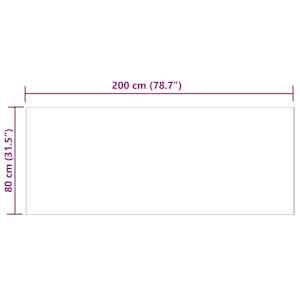 Umělý ovčí koberec Tafalla Béžová 80 x 200 cm Polyester - obrázek 10