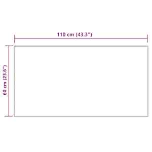 Umělý ovčí koberec Tafalla Krémová 60 x 110 cm Polyester - obrázek 10