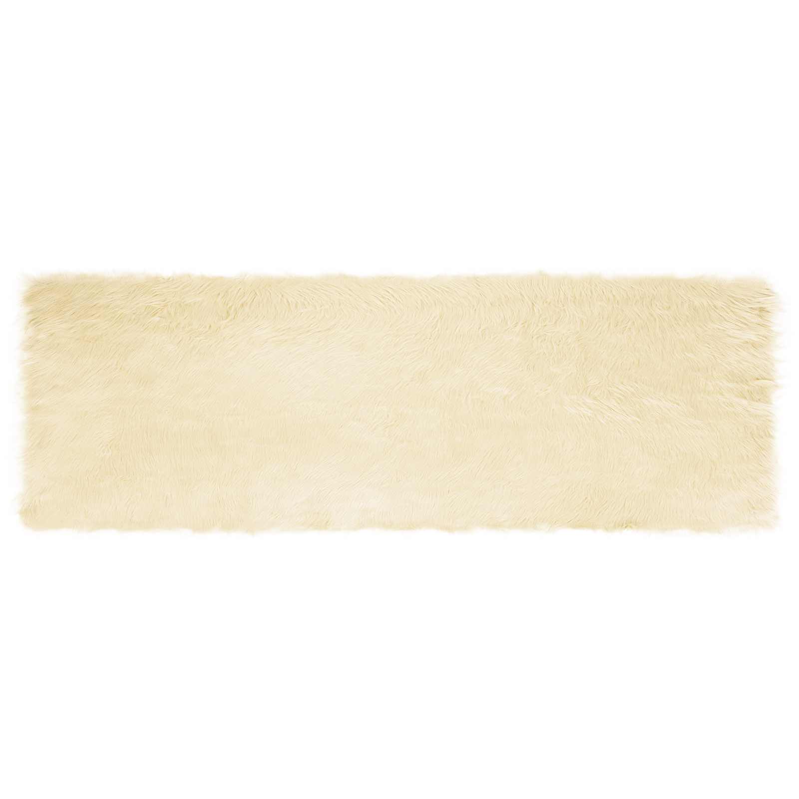 Faux Lambanaha Vaip Tafalla cream 80 x 250 cm Polüester 2 Kõik vajalik sinu aeda ja koju! Faux Lambanaha Vaip Tafalla cream 80 x 250 cm Polüester - Image 2