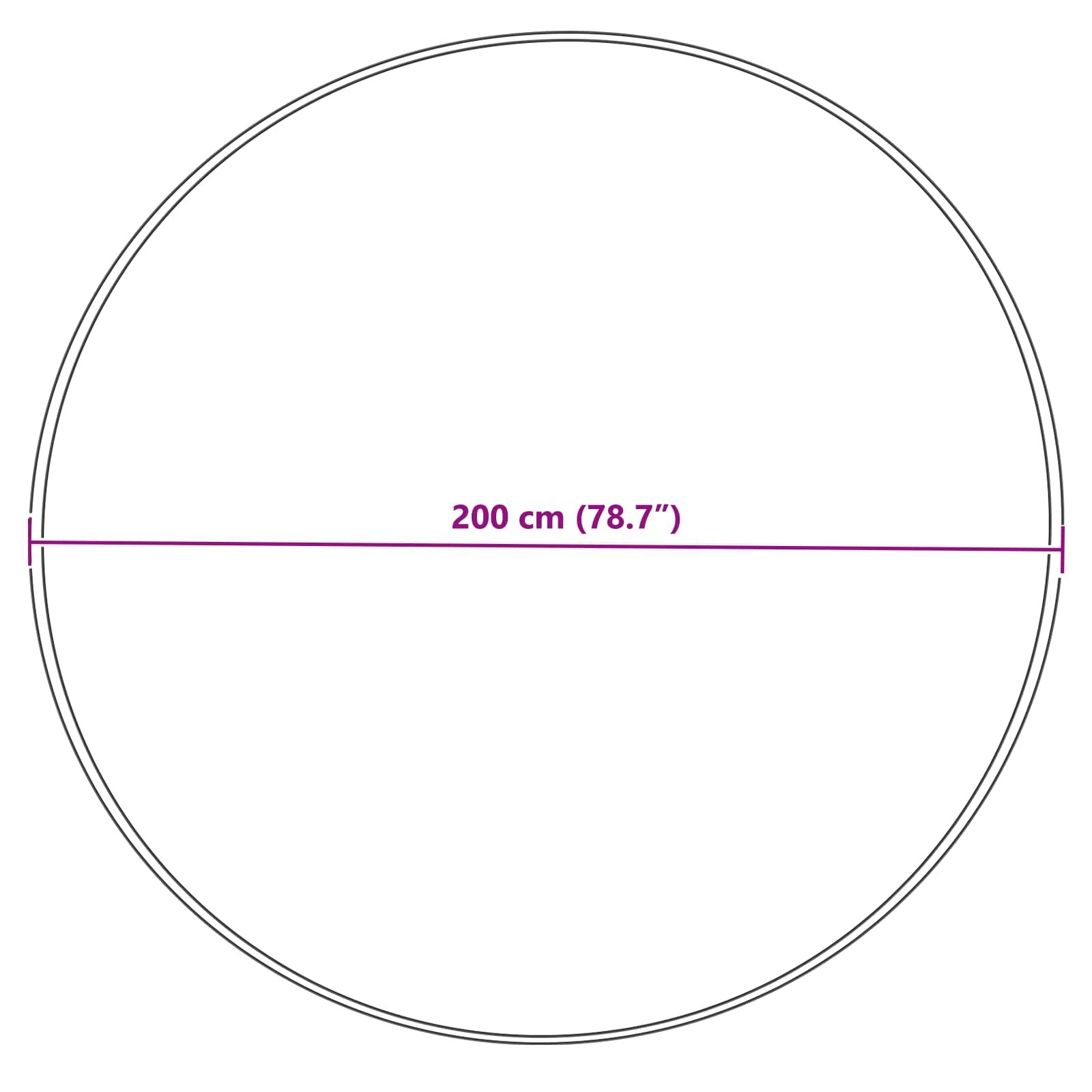 Faux Lambanaha Vaip Tafalla cream Ø 200 cm Polüester 10 Kõik vajalik sinu aeda ja koju! Faux Lambanaha Vaip Tafalla cream Ø 200 cm Polüester - Image 10
