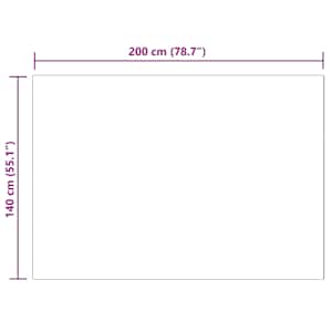 Umělý ovčí koberec Tafalla Růžová 140 x 200 cm Polyester - obrázek 10