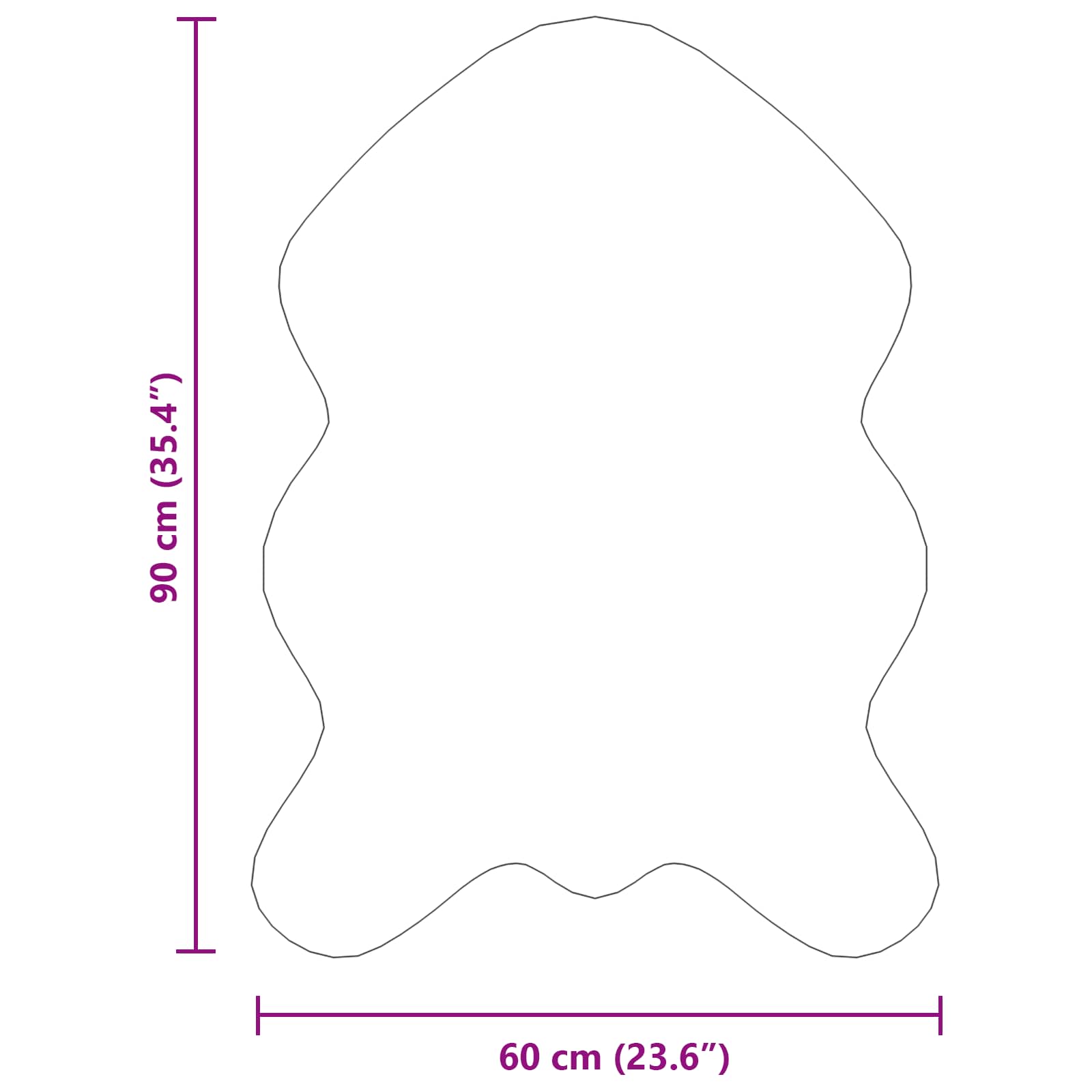 Faux Lambanaha Vaip Tafalla Roosa 60 x 90 cm Polüester 11 Kõik vajalik sinu aeda ja koju! Faux Lambanaha Vaip Tafalla Roosa 60 x 90 cm Polüester - Image 11