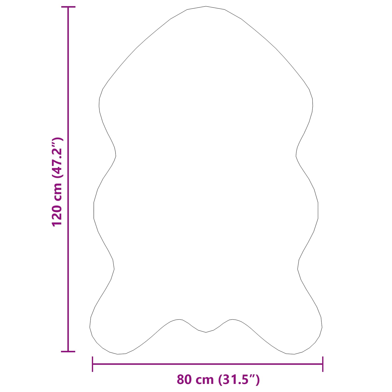 Faux Lambanaha Vaip Tafalla Roosa 80 x 120 cm Polüester 11 Kõik vajalik sinu aeda ja koju! Faux Lambanaha Vaip Tafalla Roosa 80 x 120 cm Polüester - Image 11