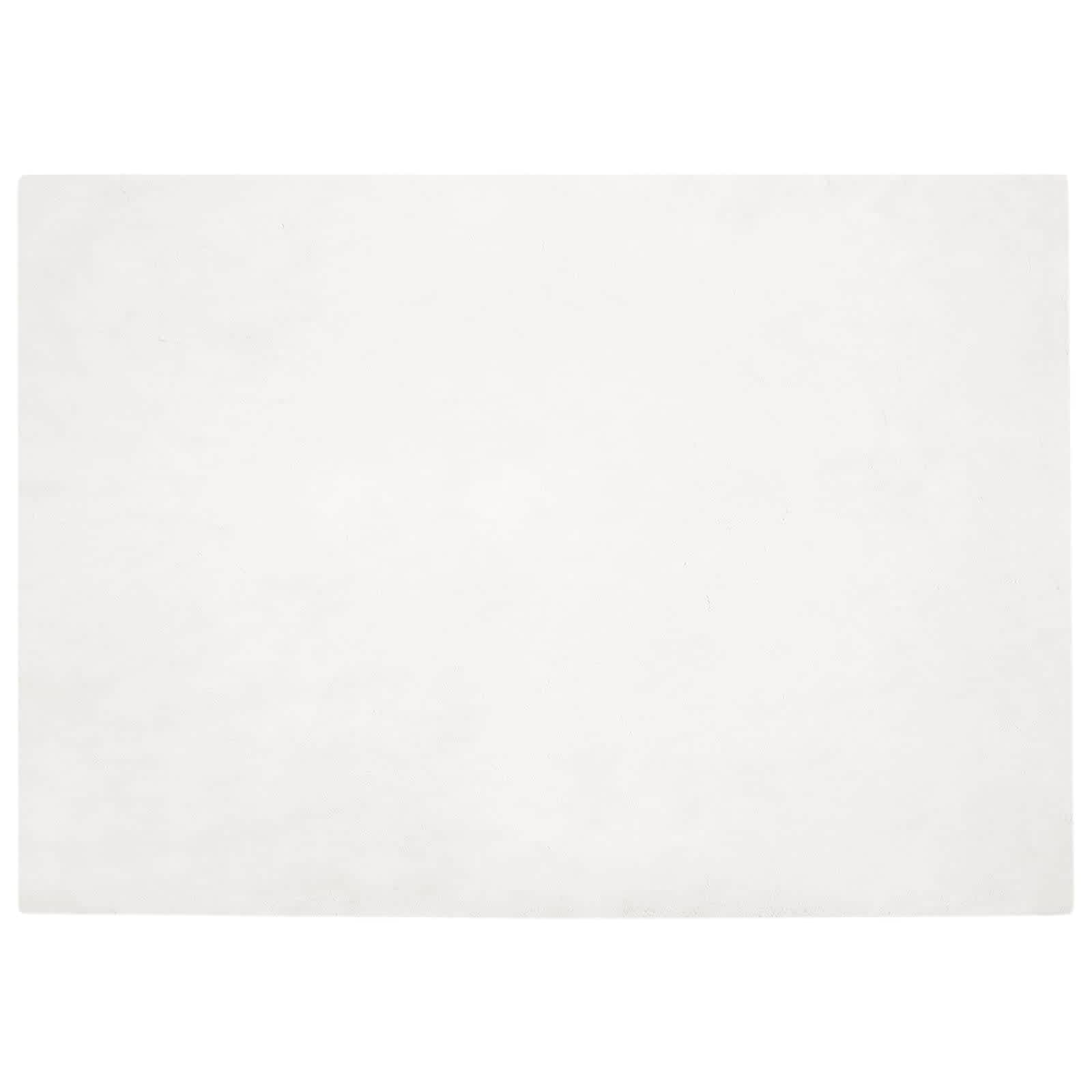 Thumbnail - vidaXL Rutschfester Kunstfellteppich Olite Weiß 140 x 200 cm Polyester