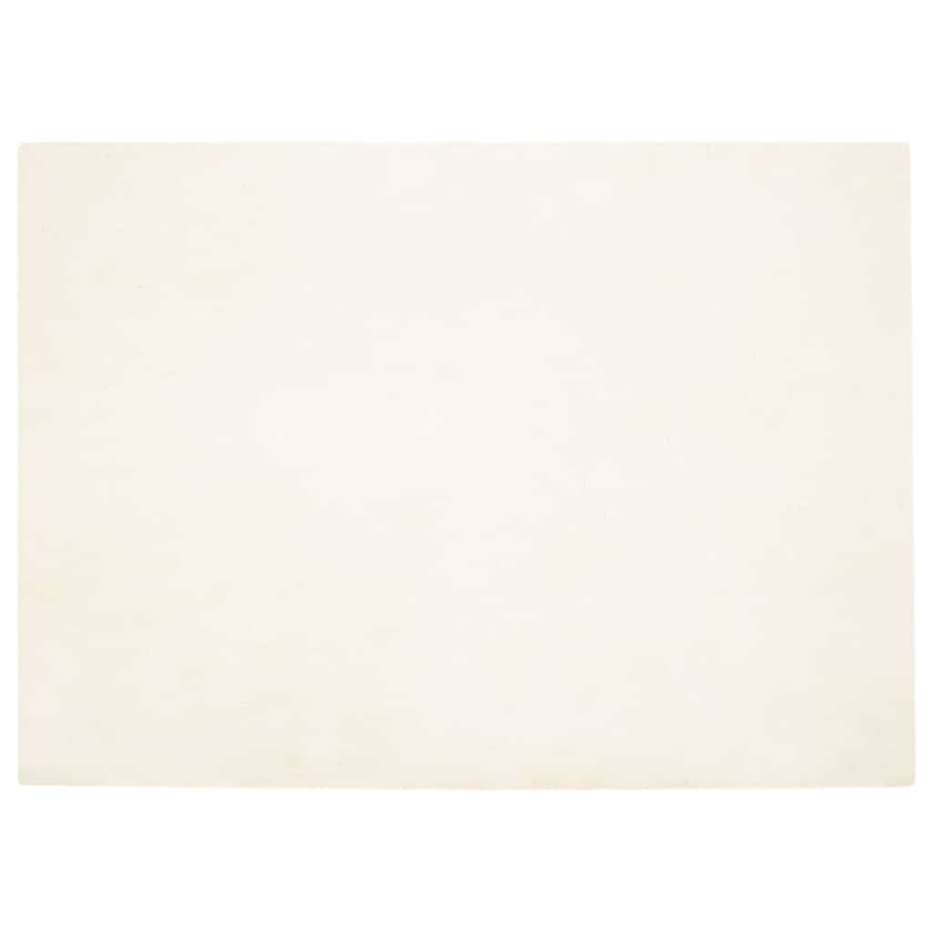 Casă & grădină - Covor din Blană Faux de Iepure Alb 200 x 280 cm Poliester