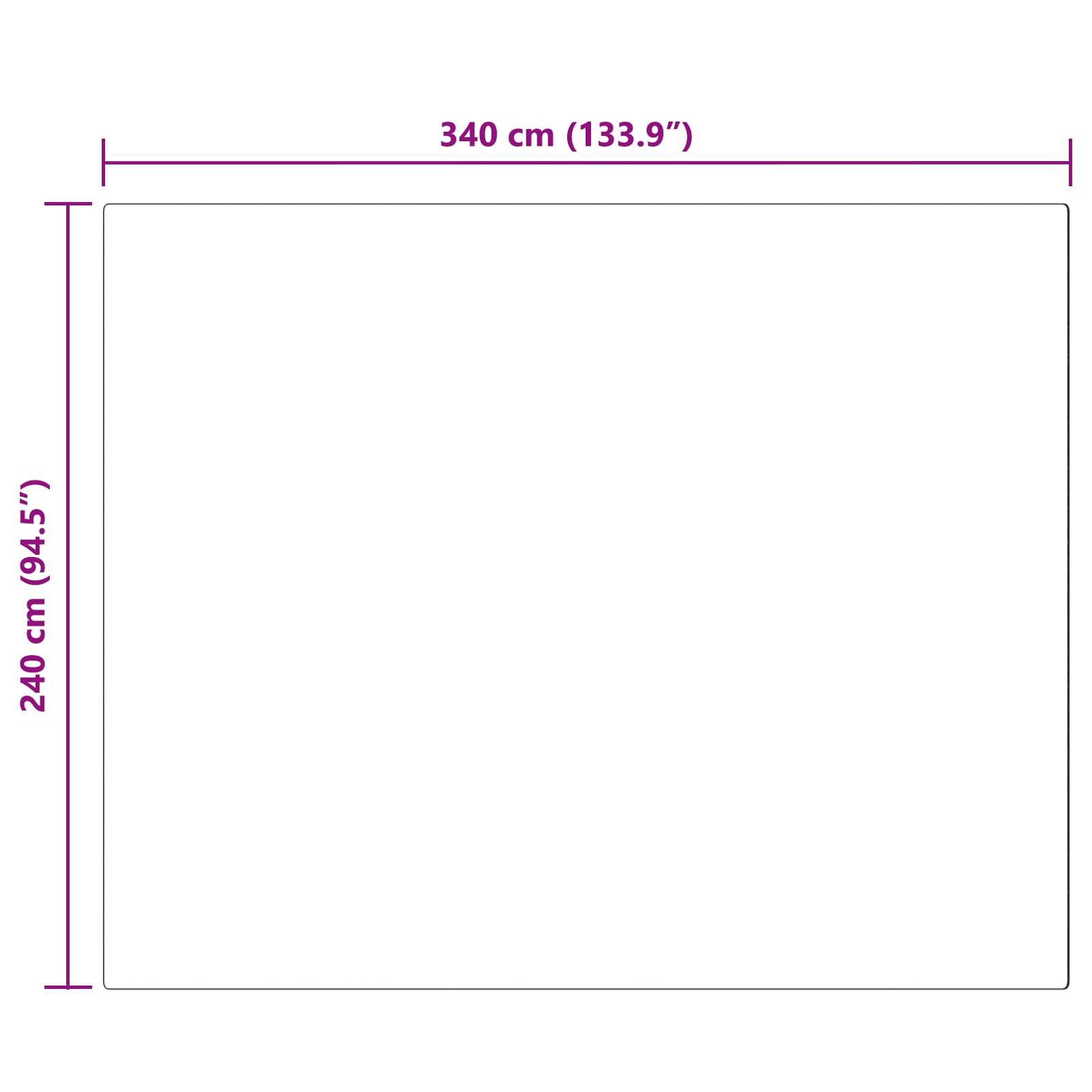 Kunstlik Küüliku Karv Mat Olite Valge 240 x 340 cm Polüester 10 Kõik vajalik sinu aeda ja koju! Kunstlik Küüliku Karv Mat Olite Valge 240 x 340 cm Polüester - Image 10