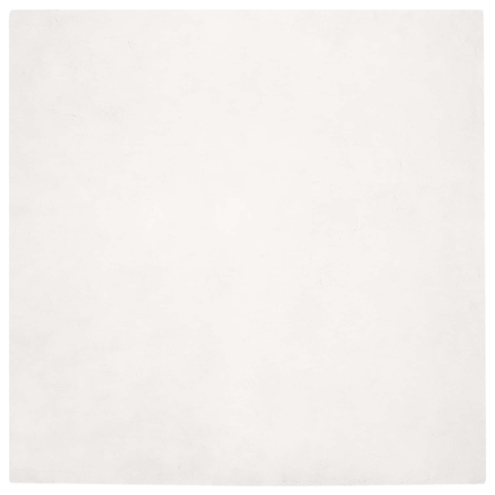 Kunstlik Küüliku Karv Mat Olite Valge 120 x 120 cm Polüester 2 Kõik vajalik sinu aeda ja koju! Kunstlik Küüliku Karv Mat Olite Valge 120 x 120 cm Polüester - Image 2