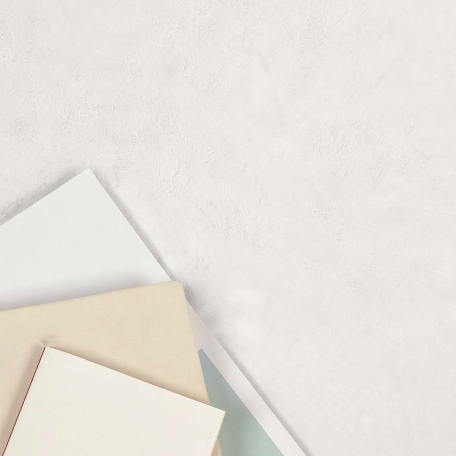Kunstlik Küüliku Karv Mat Olite Valge 240 x 240 cm Polüester 3 Kõik vajalik sinu aeda ja koju! Kunstlik Küüliku Karv Mat Olite Valge 240 x 240 cm Polüester - Image 3