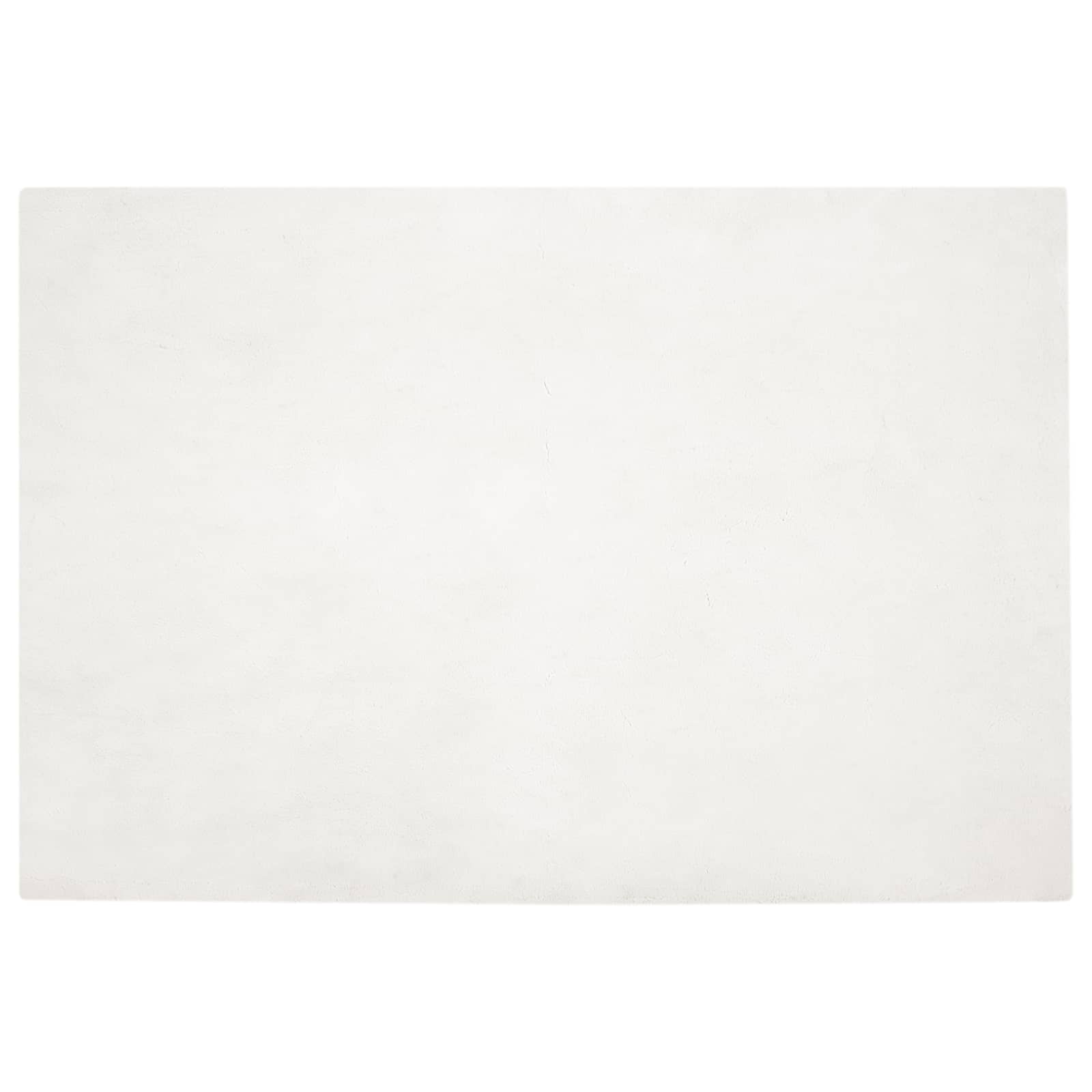 Thumbnail - vidaXL Kunstfell Hasen Teppich Olite Creme 120 x 170 cm Polyester