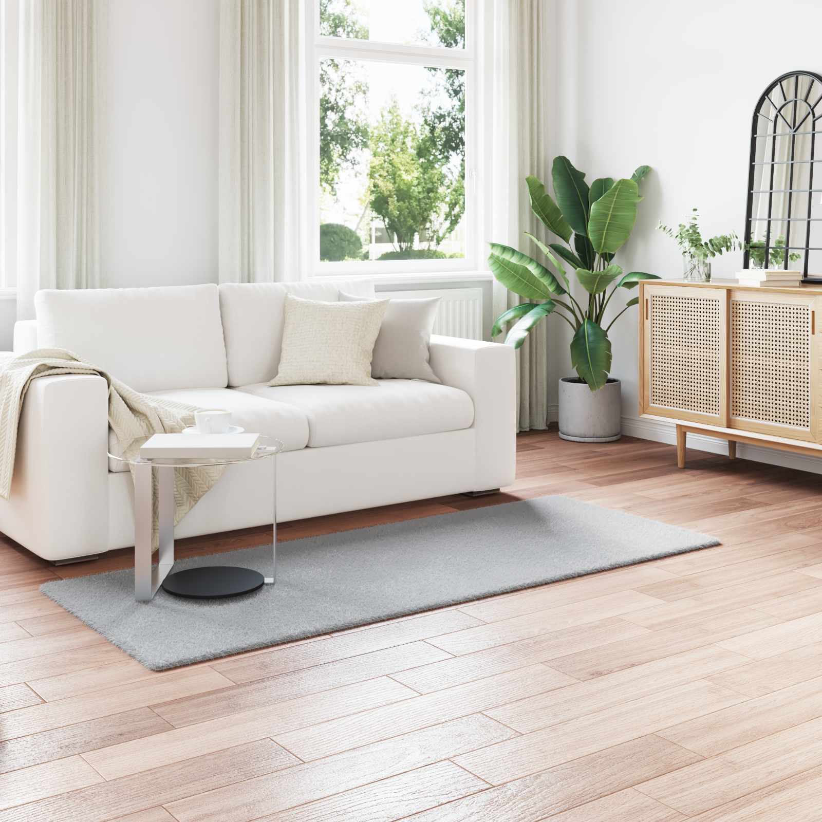 Kunstlik Küüliku Karv Mat Olite Hall 80 x 200 cm Polüester