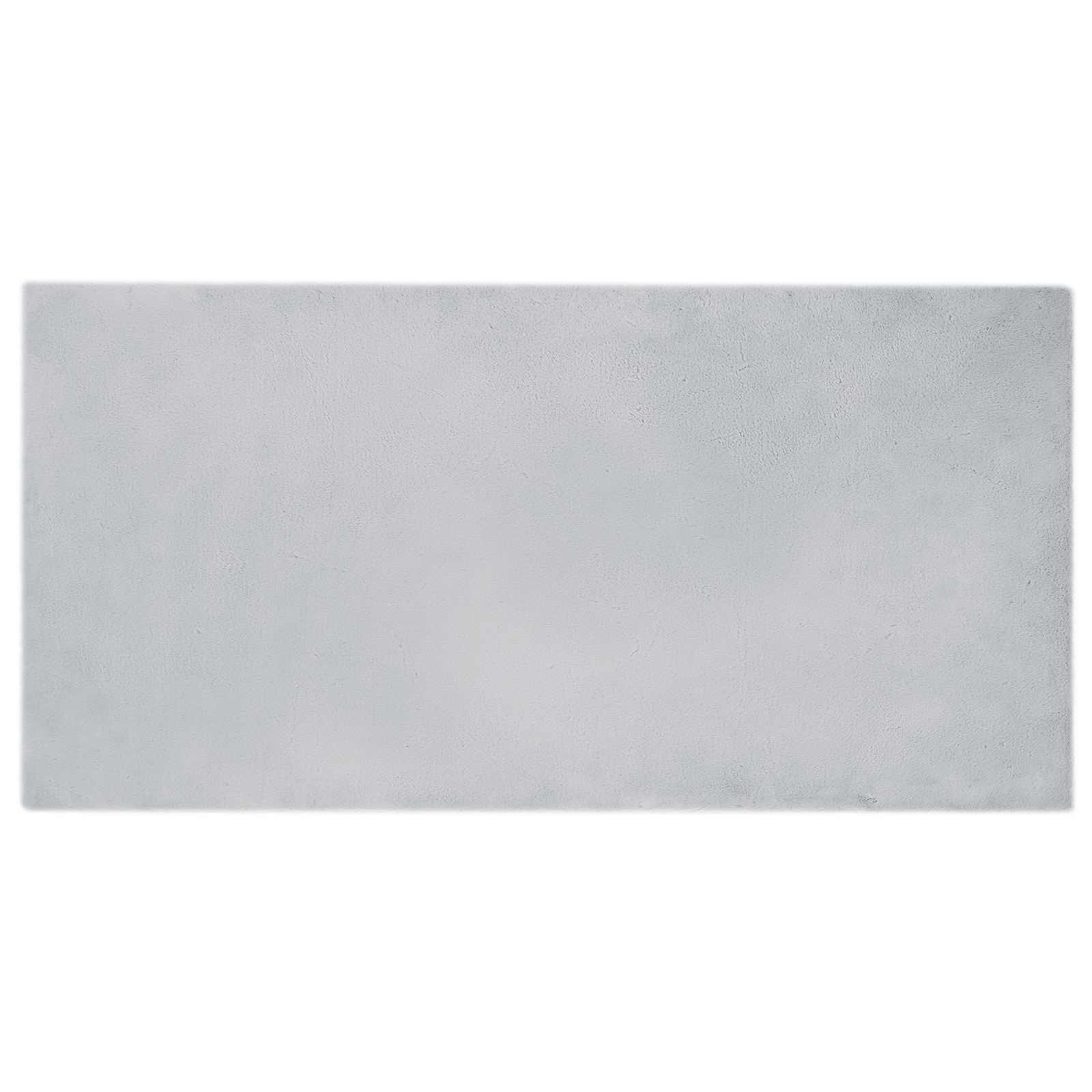 Thumbnail - vidaXL Kunstfell Hasen Teppich Olite Grau 100 x 200 cm Polyester