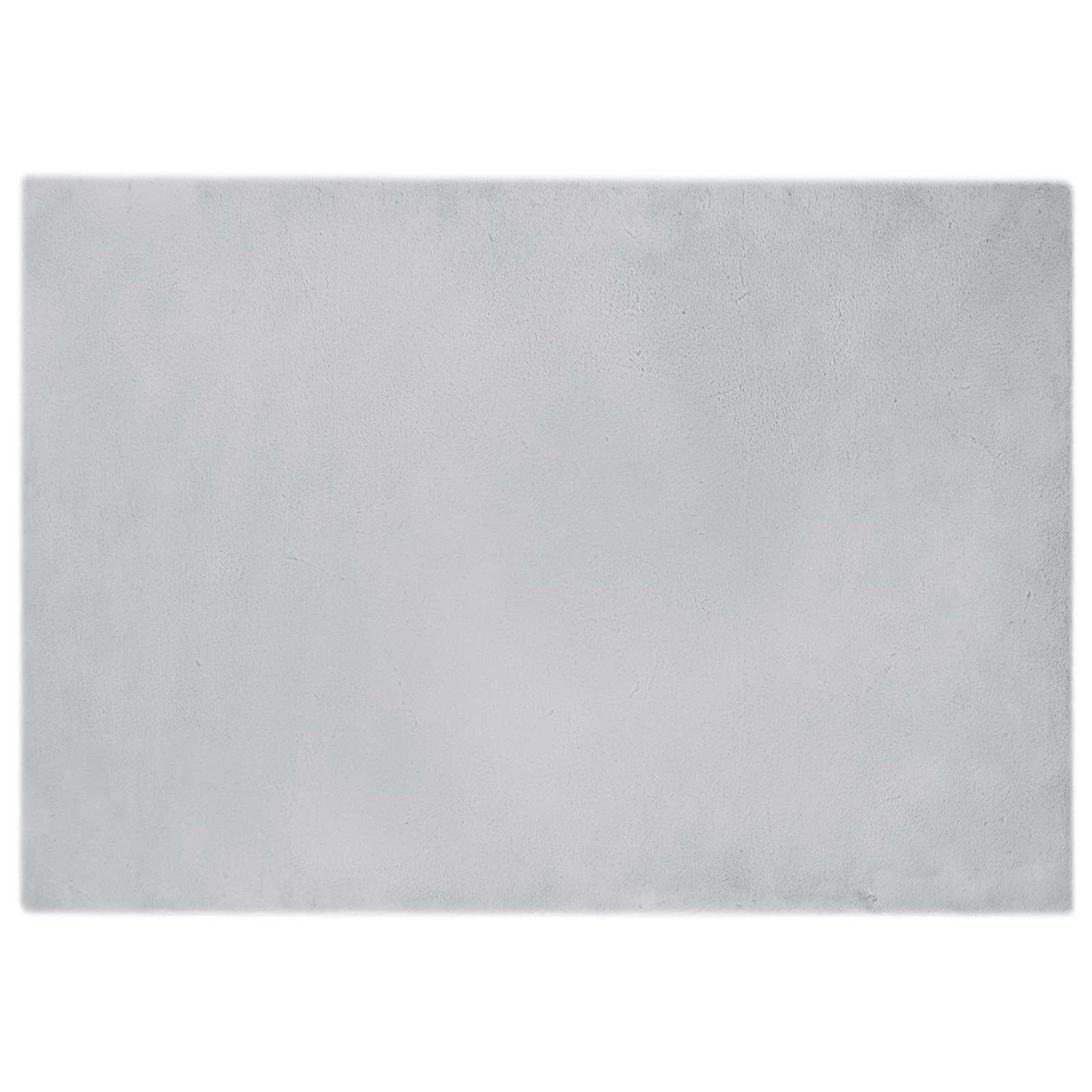 Thumbnail - vidaXL Kunstfell Hasen Teppich Olite Grau 160 x 230 cm Polyester