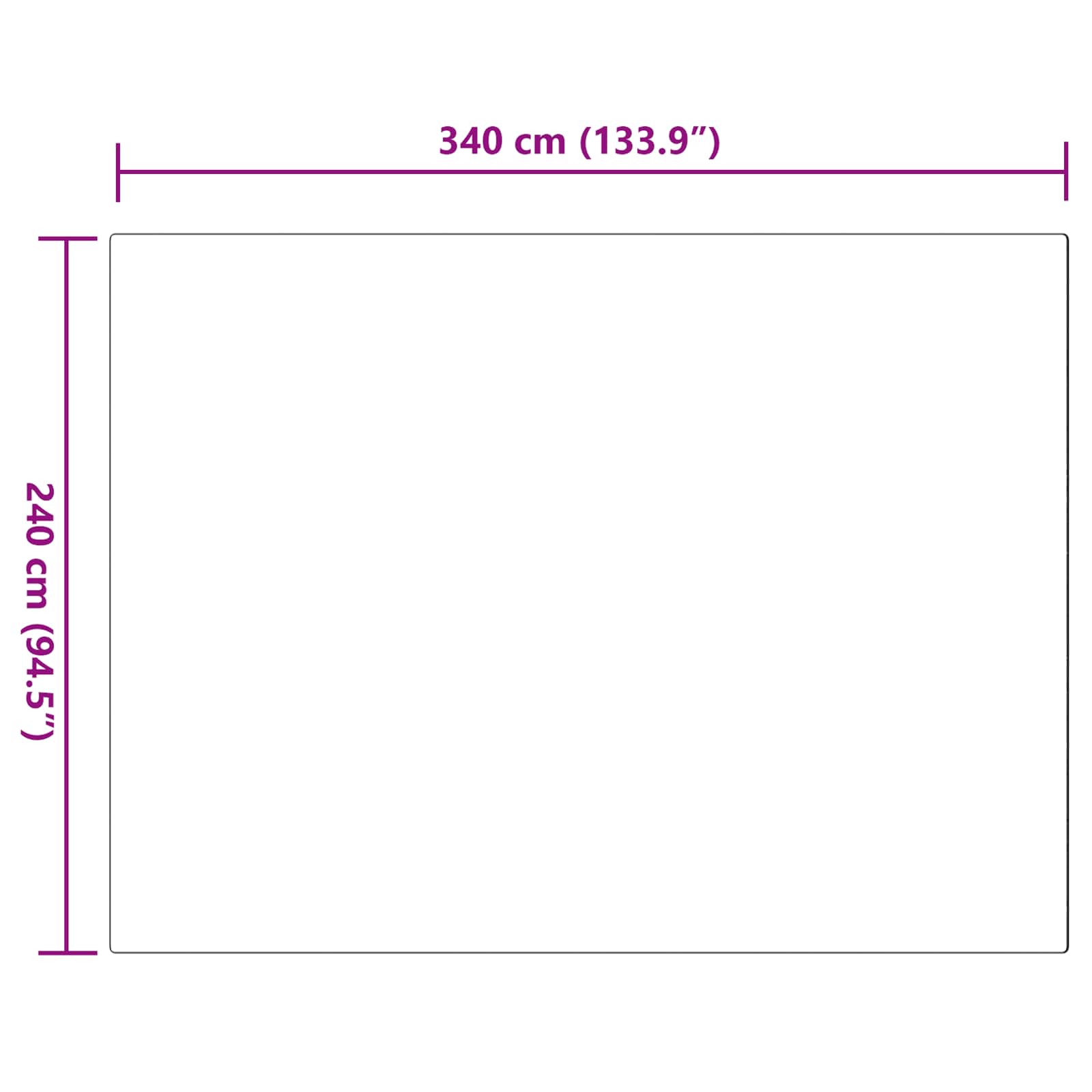 Kunstlik Küüliku Karv Mat Olite Hall 240 x 340 cm Polüester 10 Kõik vajalik sinu aeda ja koju! Kunstlik Küüliku Karv Mat Olite Hall 240 x 340 cm Polüester - Image 10
