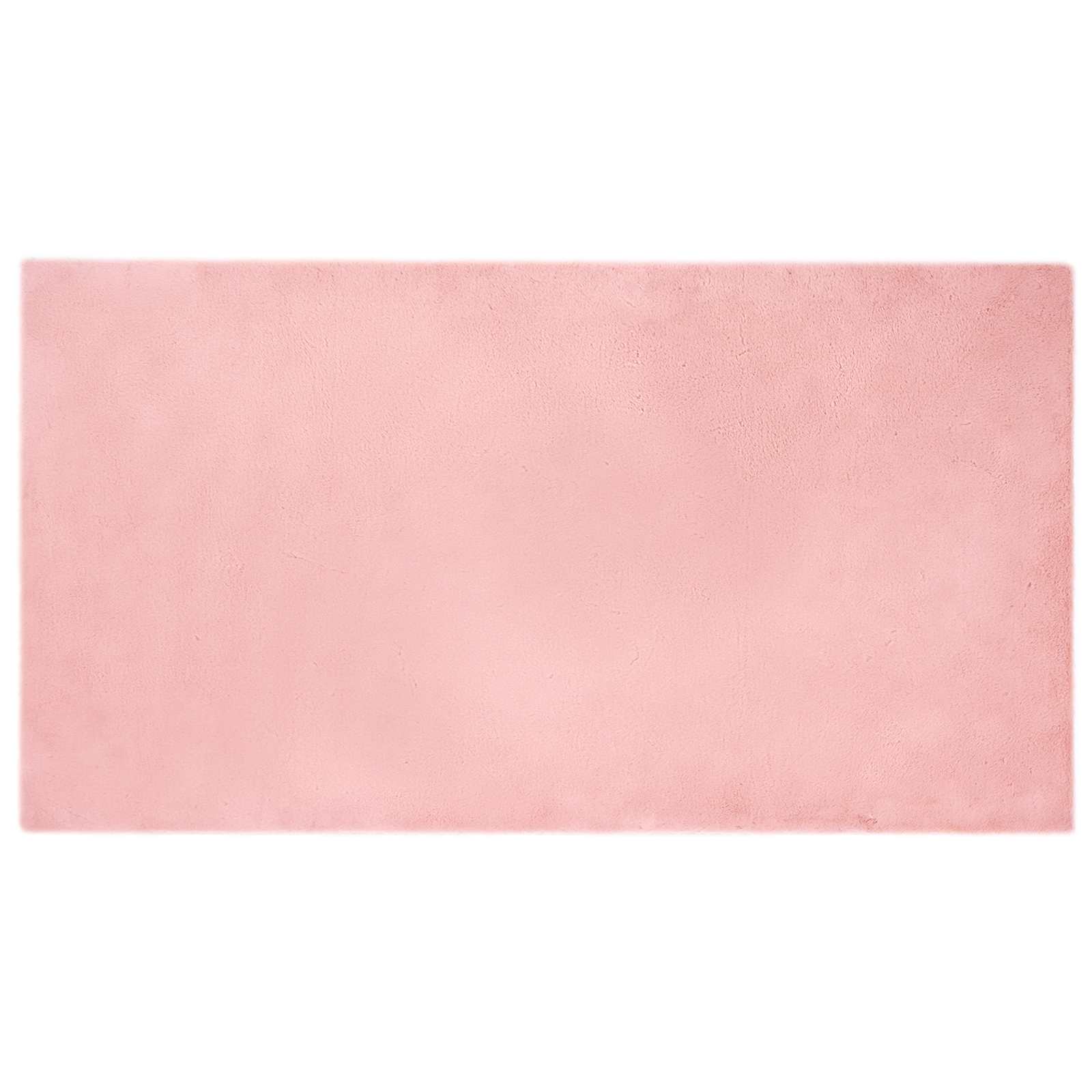 VidaXL Antislip Neplamellen Schapenvacht Tapijt Olite Roze 60 X 110 Cm