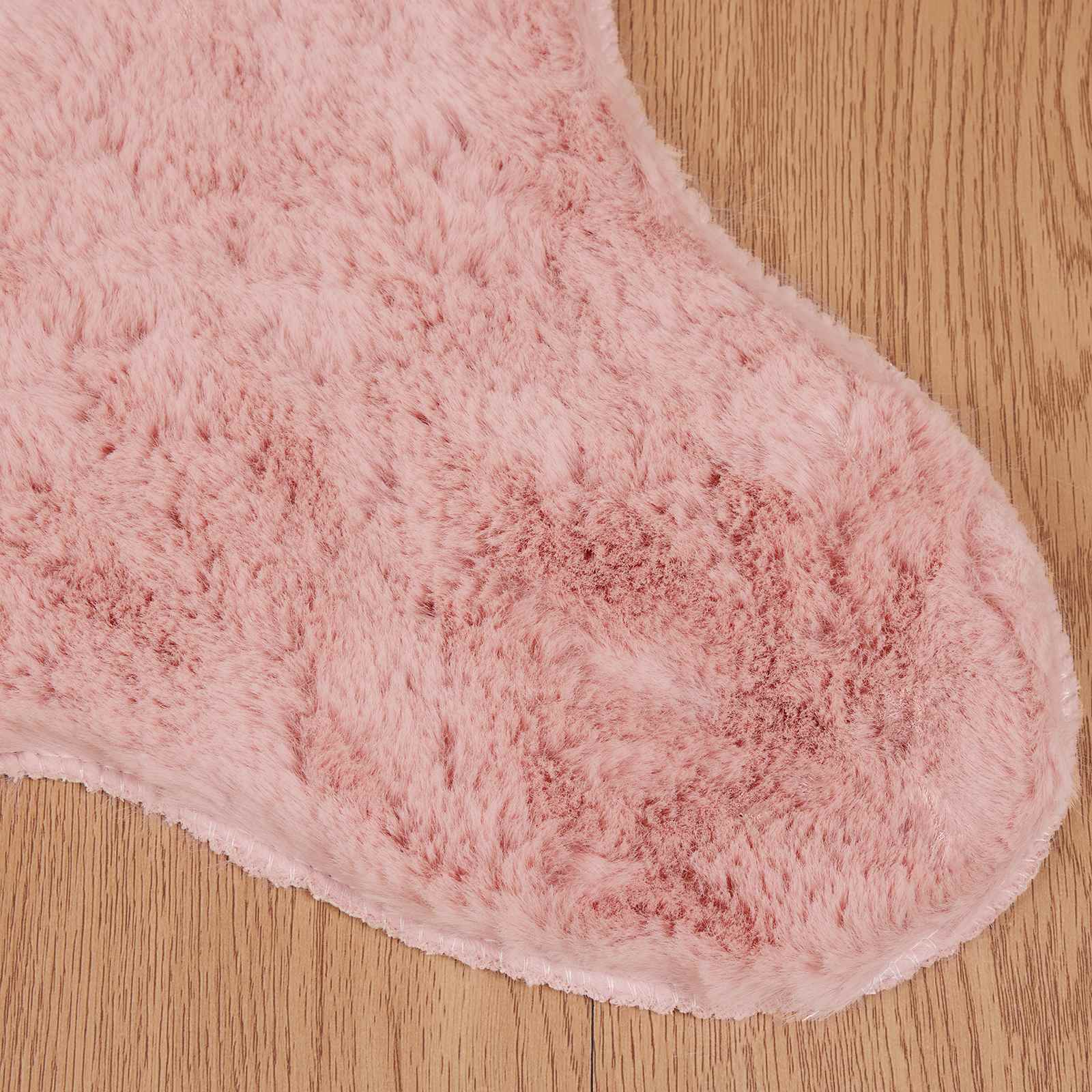 Nep Konijnenbont Tapijt Olite Roze 50 x 80 cm Polyester image 7