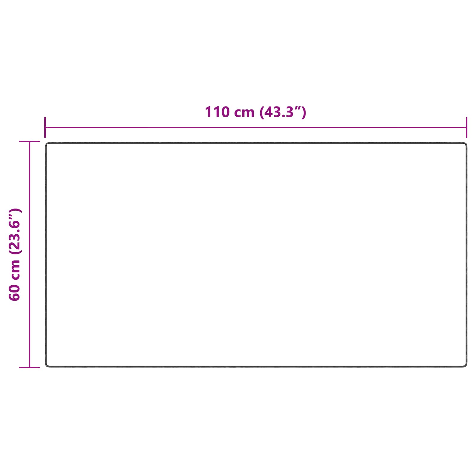 Nep Konijnenbont Tapijt Olite Taupe 60 x 110 cm Polyester image 10