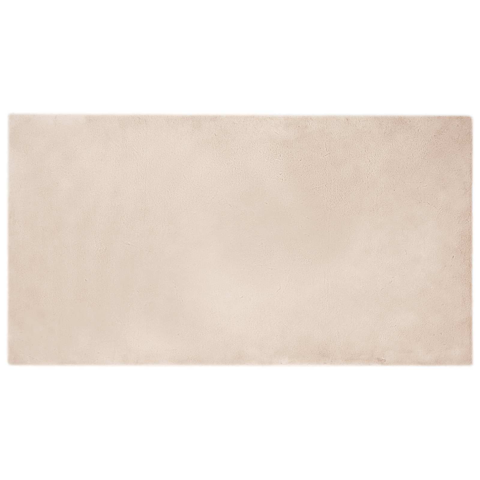 Nep Konijnenbont Tapijt Olite Taupe 60 x 110 cm Polyester image 2