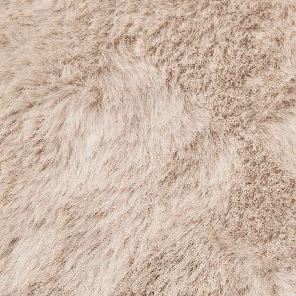 Kunstlik Küüliku Karv Mat Pruunikashall Ø 200 cm Polüester 7 Kõik vajalik sinu aeda ja koju! Kunstlik Küüliku Karv Mat Pruunikashall Ø 200 cm Polüester - Image 7