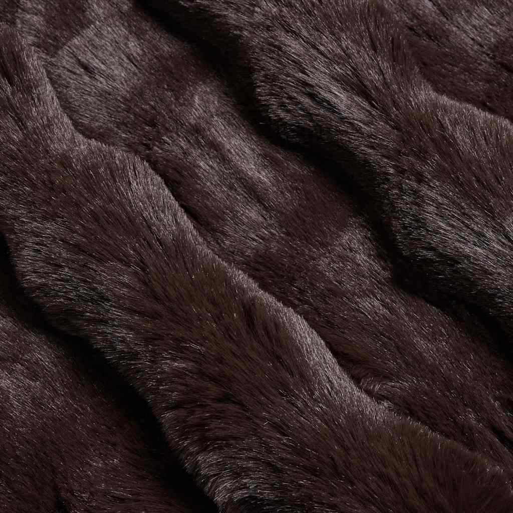 Ψεύτικη κουβέρτα από κουνέλι 4 pcs Καμηλοπάρδαλη 220 x 240 cm - Image 5