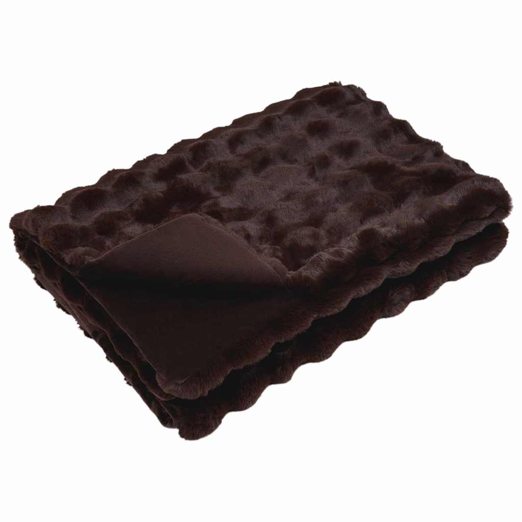 Ψεύτικη κουβέρτα από κουνέλι 4 pcs Καμηλοπάρδαλη 220 x 240 cm - Image 3