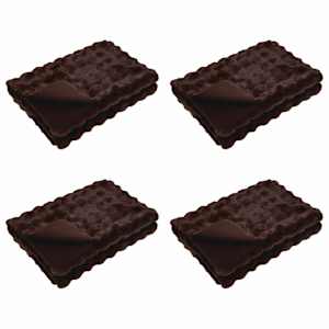 Protiskluzová deka z umělé králičí kožešiny Olite 4 pcs - obrázek 2