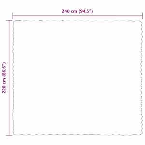 Protiskluzová deka z umělé králičí kožešiny Olite 4 pcs Šedá - obrázek 11