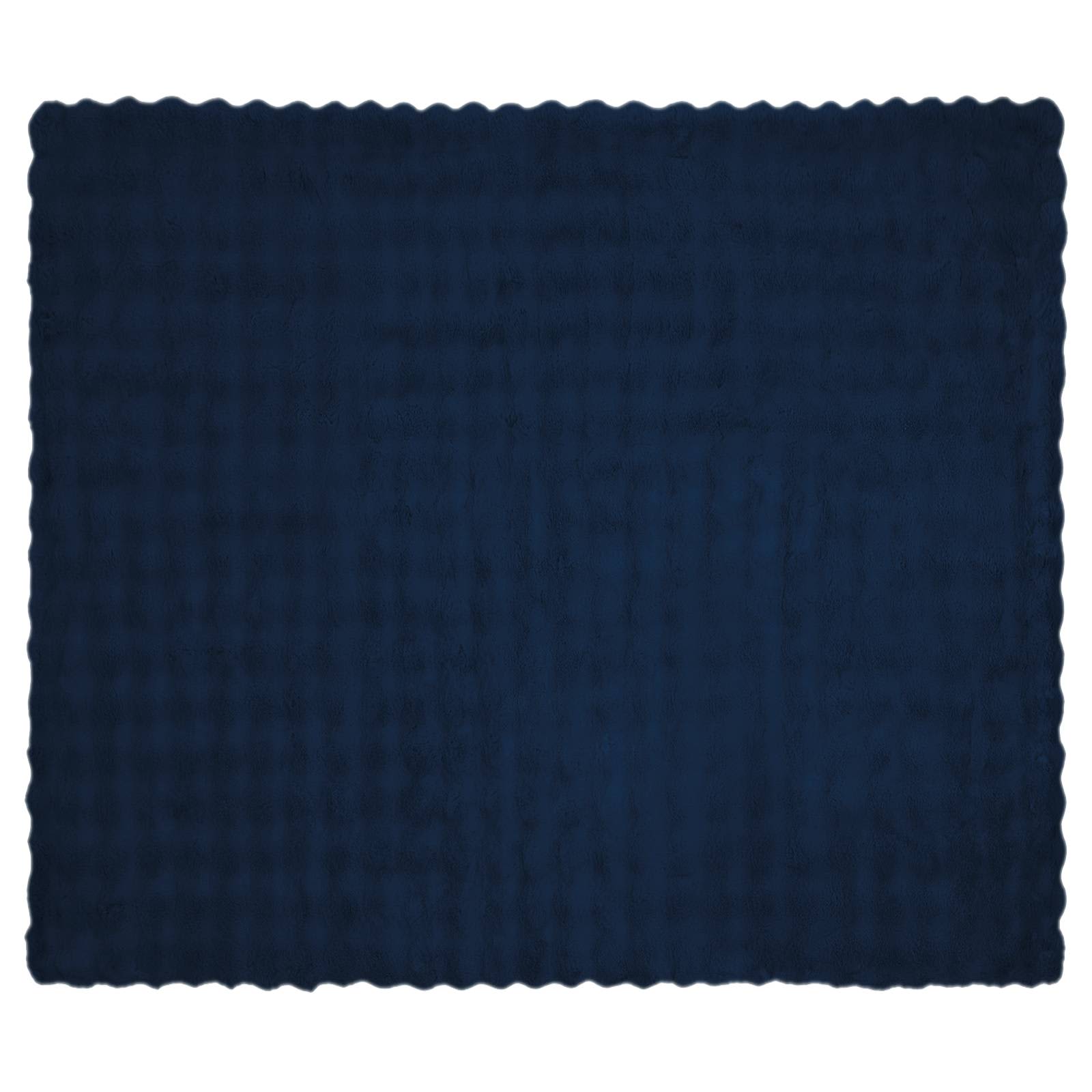 Neppels Konijnenbont Deken Marineblauw 220 x 240 cm Polyester image 5