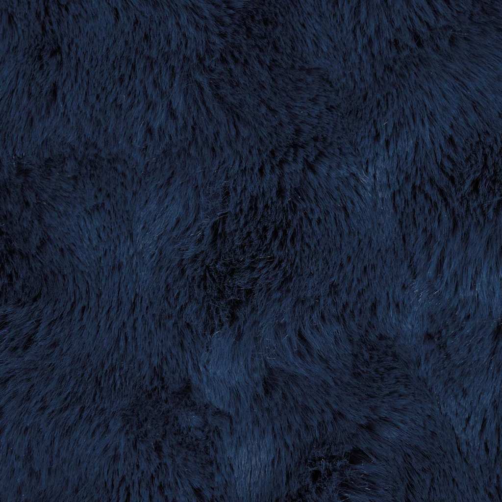 Ψεύτικη κουβέρτα από κουνέλι 4 pcs Θαλασσί Μπλε 130 x 150 cm - Image 8