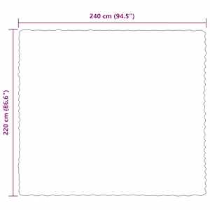 Protiskluzová deka z umělé králičí kožešiny Olite 4 pcs - obrázek 11