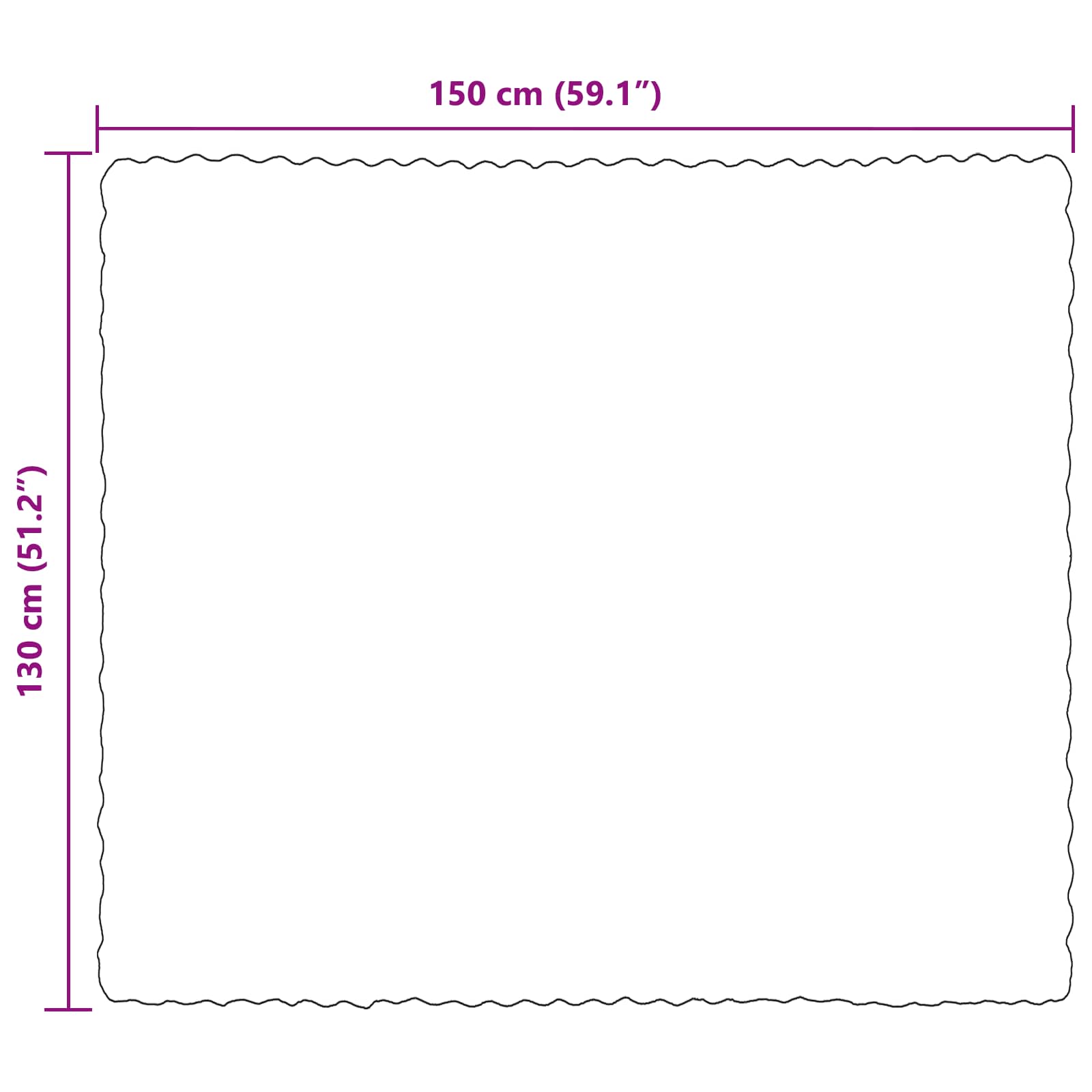 Neppels Konijnenbont Deken Wit 130 x 150 cm Polyester image 10